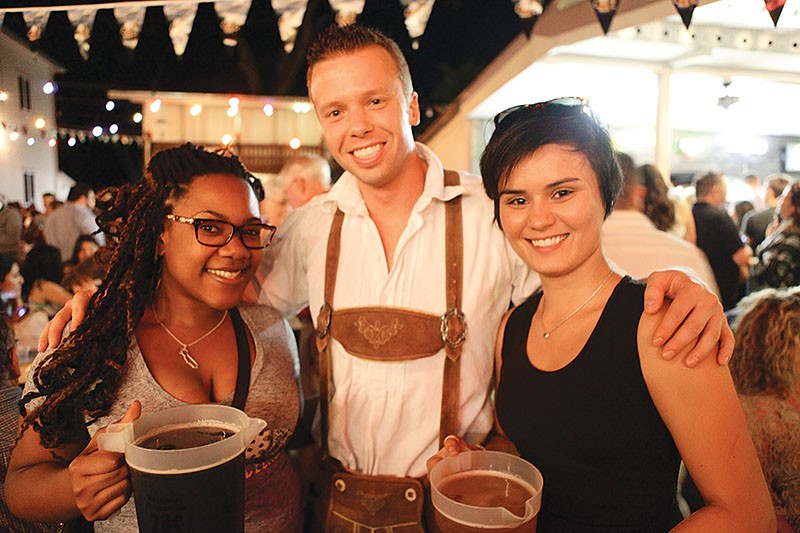 Good vibes and German brews flow at The Beethoven Halle und Garden. - FILE PHOTO