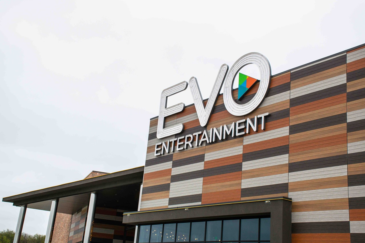 EVO Entertainment Schertz
18658 I-35, (210) 764-6986, evocinemas.com
EVO Entertainment’s Schertz location offers myriad amenities in addition to its slate of blockbusters — the theater has a restaurant and bar, video games, and even bowling. On Mondays, you can also enjoy live trivia, too!
Photo courtesy of EVO Entertainment