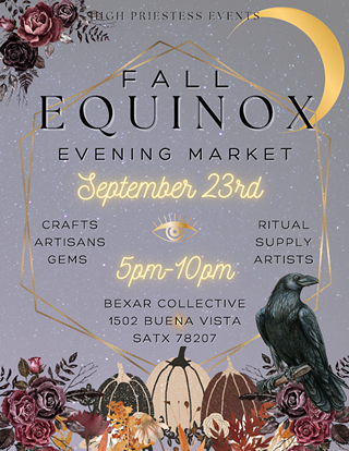 High Priestess Faire - Fall Equinox Market