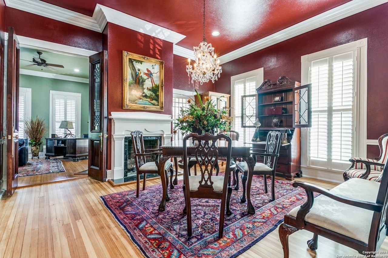 Historic home and former law office with three fireplaces and screened-in porch for sale