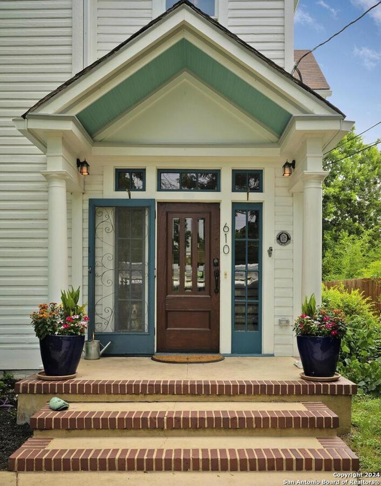 Historic San Antonio home for sale features a hidden sink and an artist studio