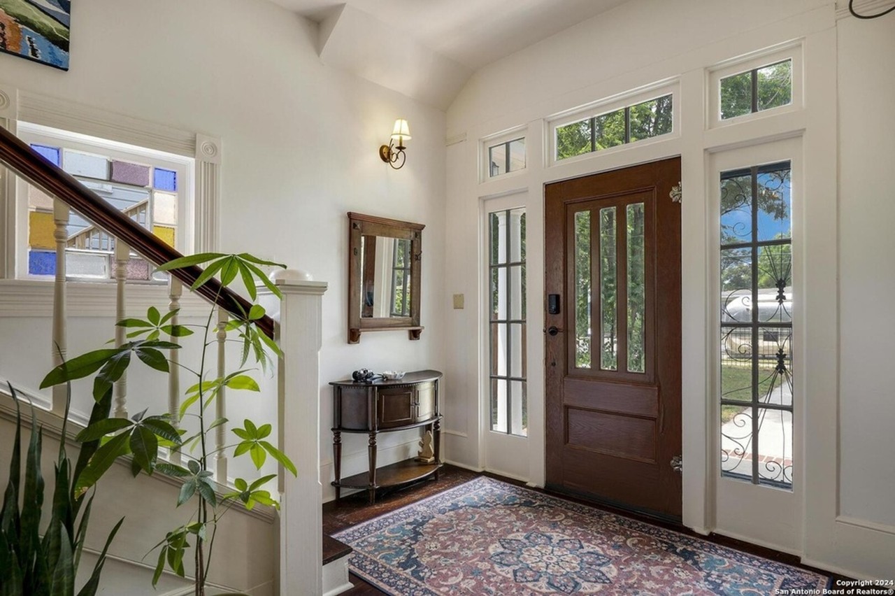 Historic San Antonio home for sale features a hidden sink and an artist studio