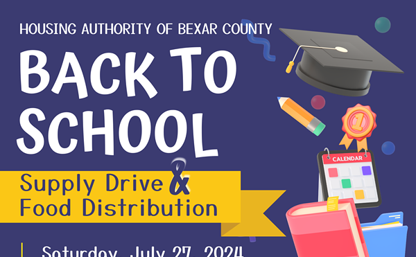 Housing Authority of Bexar County Back-to-School Supply Drive