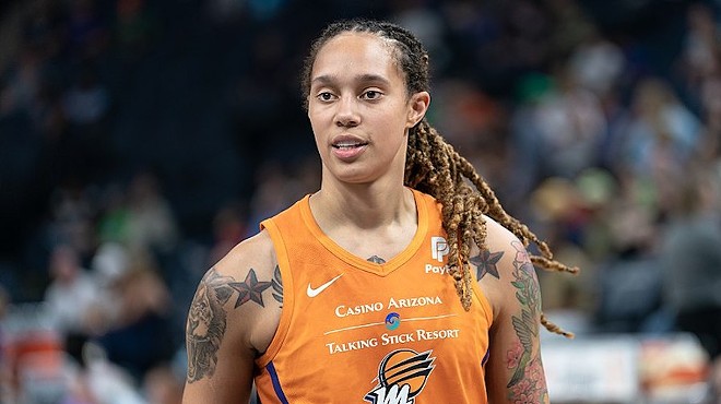 Griner was arrested in a Moscow airport in February after airport officials discovered vape canisters and cannabis oil in her luggage.