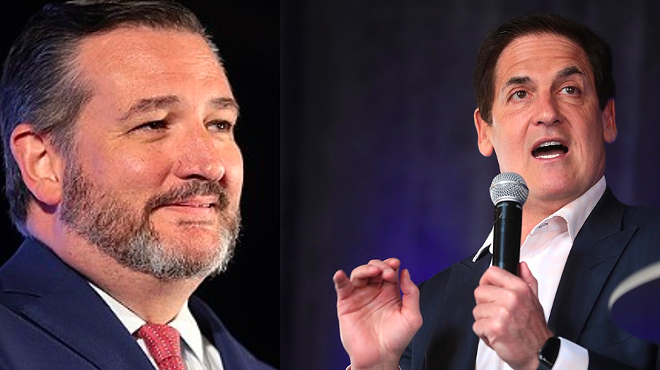 In Ted Cruz's Latest Twitter Snit, Mark Cuban Tells the Senator 'Have Some Balls for Once'