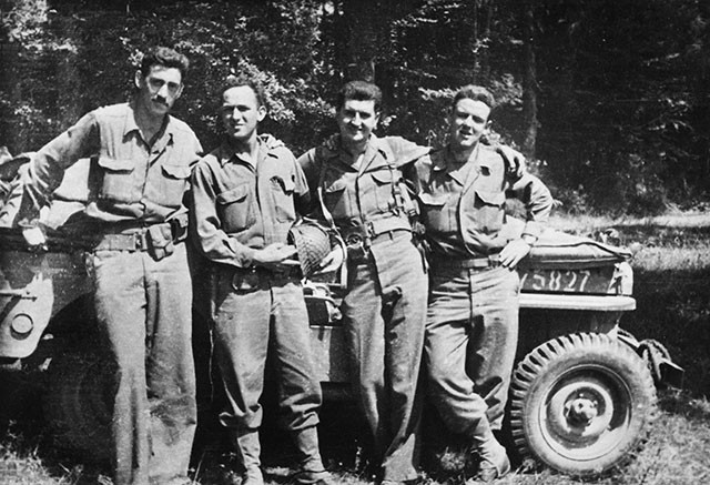 J. D. Salinger around the time of the 1944 Normandy invasion. He was part of the second wave that landed on Utah Beach. - Courtesy Photo