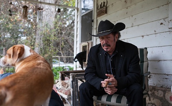Kinky Friedman is shown at his ranch in Medina on Dec. 12, 2013.