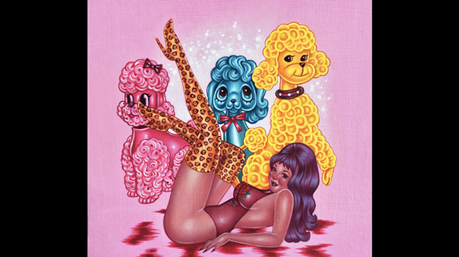 Kitsch and erotica commingle in the lowbrow work of San Antonio artist Connie Chapa