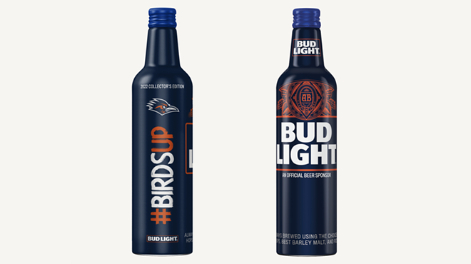 Bud Light has unveiled limited-edition bottled designs bearing the “Birds Up” battle cry.