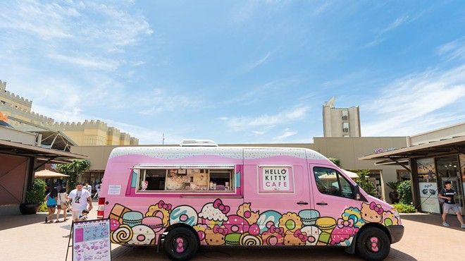 The Hello Kitty Cafe Truck will roll into town this Saturday, Oct. 15.