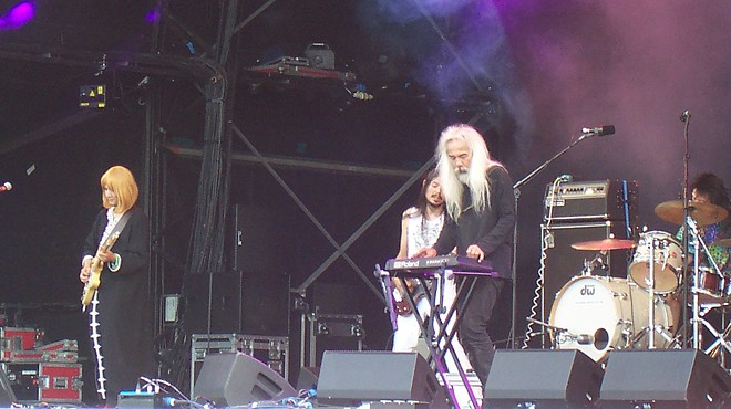 Acid Mothers Temple perform at Glastonbury in 2019.