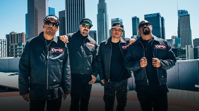 Rap heavyweights Cypress Hill hit up New Braunfels' Whitewater Amphitheater on Sunday.