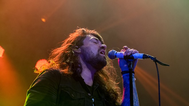 Taking Back Sunday performs a gig at the Warfield in San Francisco.