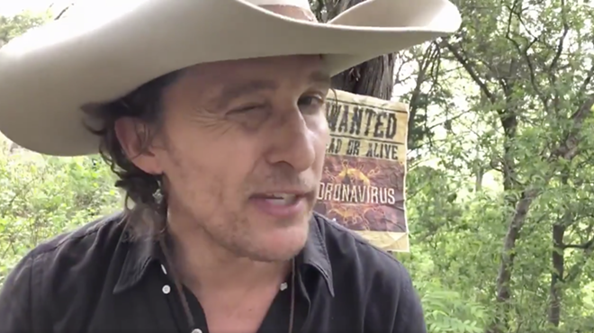 Matthew McConaughey Tweets DIY Facemask How-To in Role of Texas Outlaw Bobby Bandito