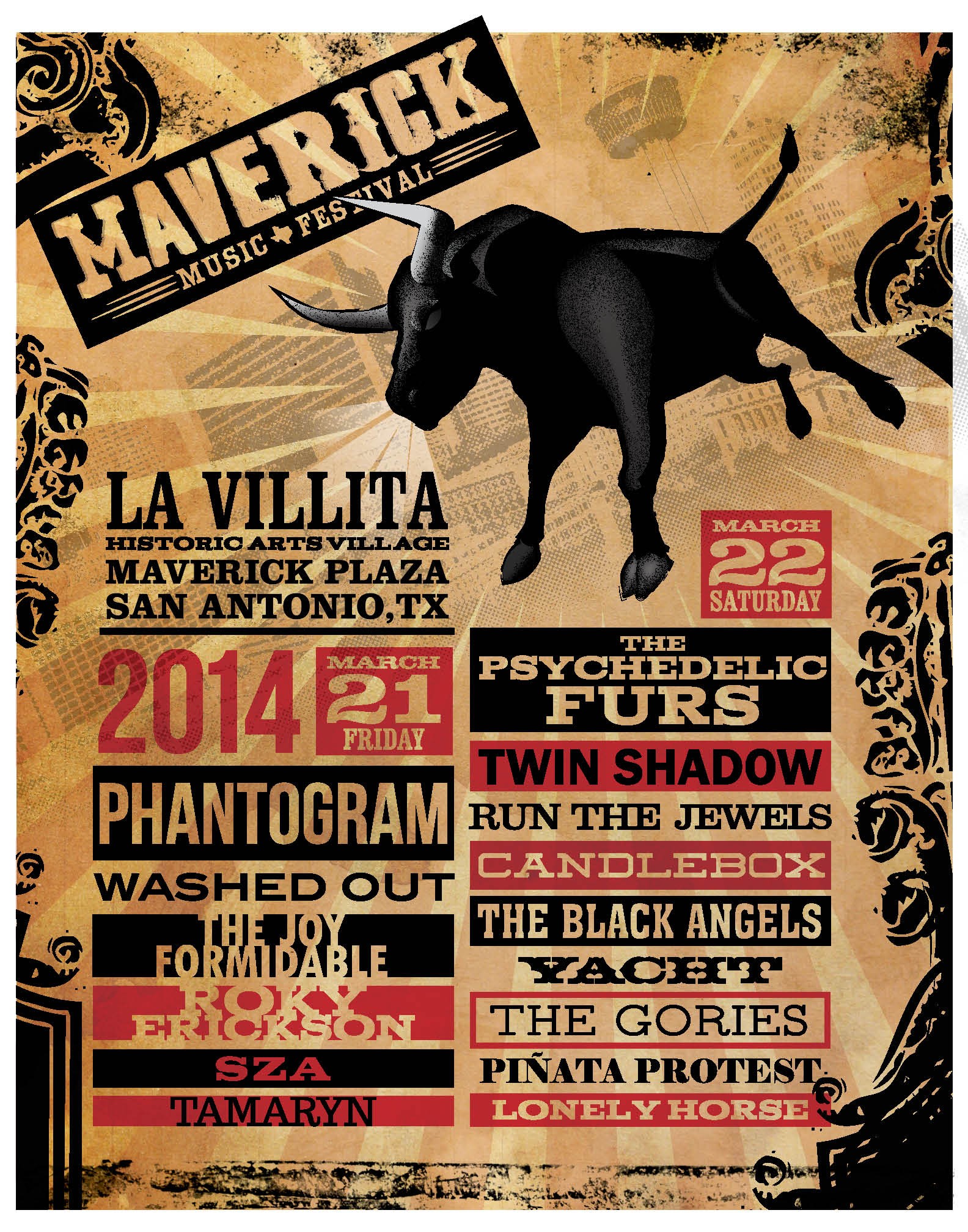 Maverick Fest 2014 Reveals Final Lineup: Lonely Horse Is In