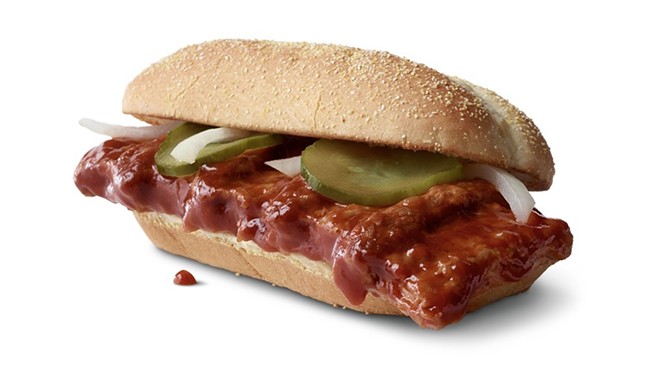 McDonald’s is giving away McRib sandwiches to folks who remove their No-Shave November beard