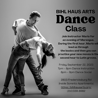 Merengue Dance Class Hosted by Bihl Haus Arts
