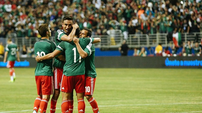 Mexico Crushes S. Korea 4-0 at the Alamodome in front of Record-Setting Crowd Of 54,313