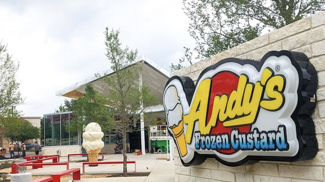 Missouri-based Andy's Frozen Custard will make its San Antonio debut May 25.