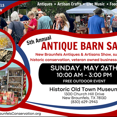 New Braunfels Antique Barn Sale & Artisan Show