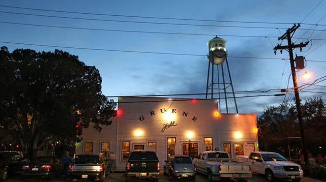 Gruene Hall is one of five music venues up for the Academy of County Music's Club of the Year award.