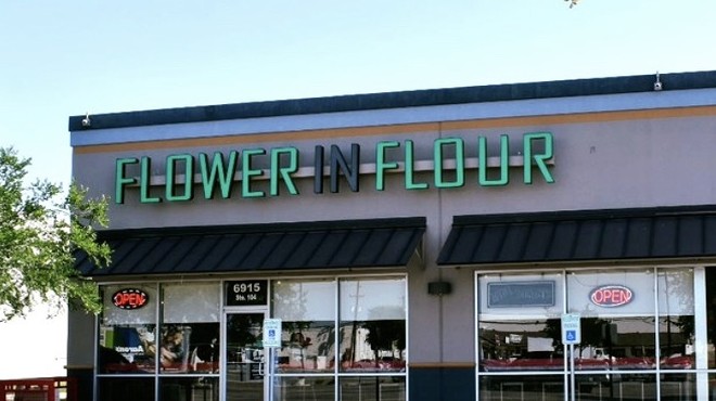 Flower In Flour is located at 6915 Bandera Road, Suite 104.