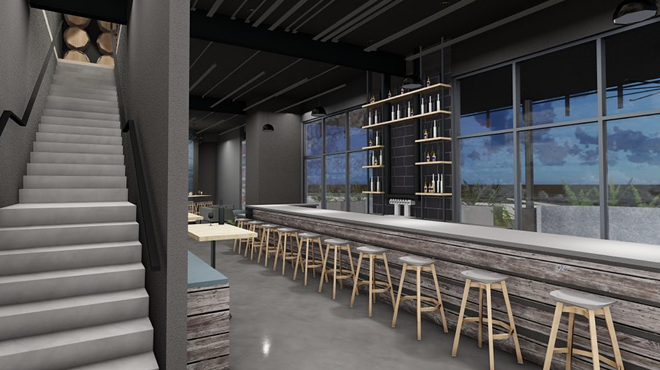 Forthcoming Dominion-area bar Conversa shared this rendering on its Instagram account.