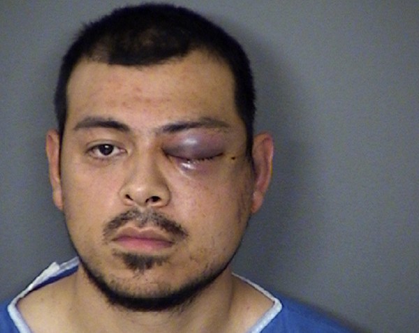 San Antonio police arrested 27-year-old Jesse Cervantes Jr. Monday morning on allegations he stabbed a pregnant woman. - Jesse Cervantes Jr