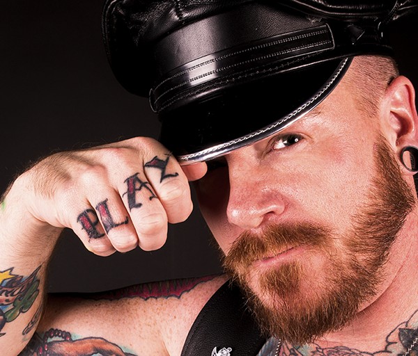 Steven Parker, master of the Alamo City Leather and Fetish Weekend. - COURTESY