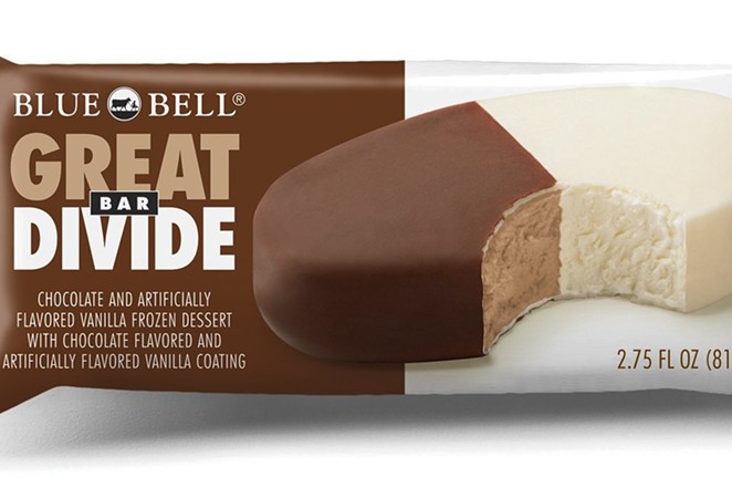 Blue Bell's Great Divide ice cream bars are one of a number of its products recalled after a listeria outbreak. - COURTESY