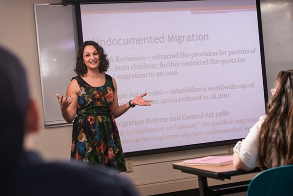 Prof. Aimee Villarreal is tasked with reviving OLLU's Mexican American Studies program. - OUR LADY OF THE LAKE UNIVERSITY