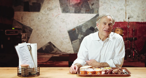 Gov. Greg Abbott is so very wrong when it comes to Texas barbecue - Independent Journal Review