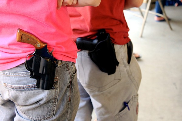 Now you can bring your gun to college for show-and-tell sessions. - Wikimedia