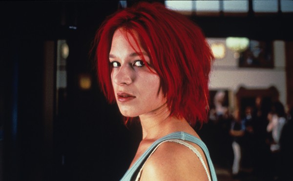 Franka Potente, the star of groundbreaking German film Run Lola Run, while a student at a Munch acting school.