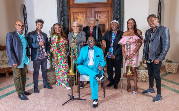 The Buena Vista Social Orchestra is under the direction of Jesus “Aguaje” Ramos, original bandleader, arranger and trombonist of the Buena Vista Social Club.