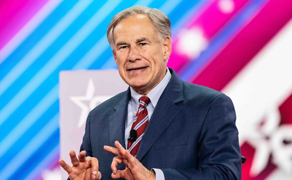 Gov. Greg Abbott speaks at the CPAC Texas 2022 conference in Dallas.