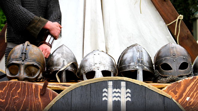 The Texas Viking Festival is held to coincide with the summer and winter solstices.
