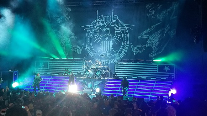 Lamb of God performs in 2019.