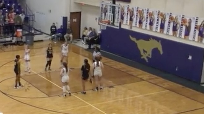 Asia Prudhomme, a senior on East Central's women's basketball team, was mocked with monkey noises while shooting free throws during a game in Marble Falls on Friday.