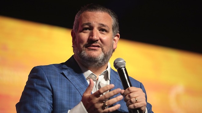 U.S. Senator Ted Cruz speaks at the 2021 Young Latino Leadership Summit in Phoenix, Arizona.