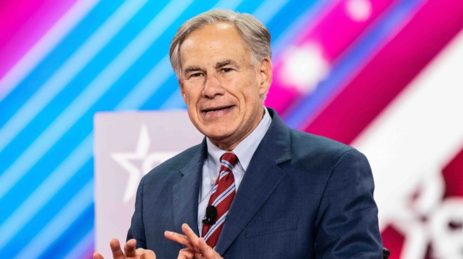 Gov. Greg Abbott speaks at the CPAC Texas 2022 conference in Dallas.