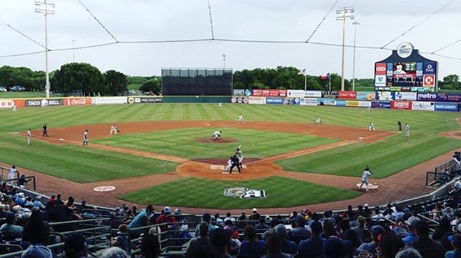 The San Antonio Missions play ball at Nelson Wolff Stadium.