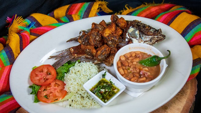 Arenas Marisqueria's mojarra chicharron is one of the "resort-style" dishes on its menu.