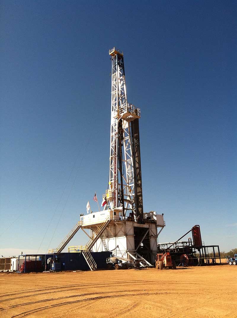 Nomac Drilling rig in the Eagle Ford Shale - COURTESY