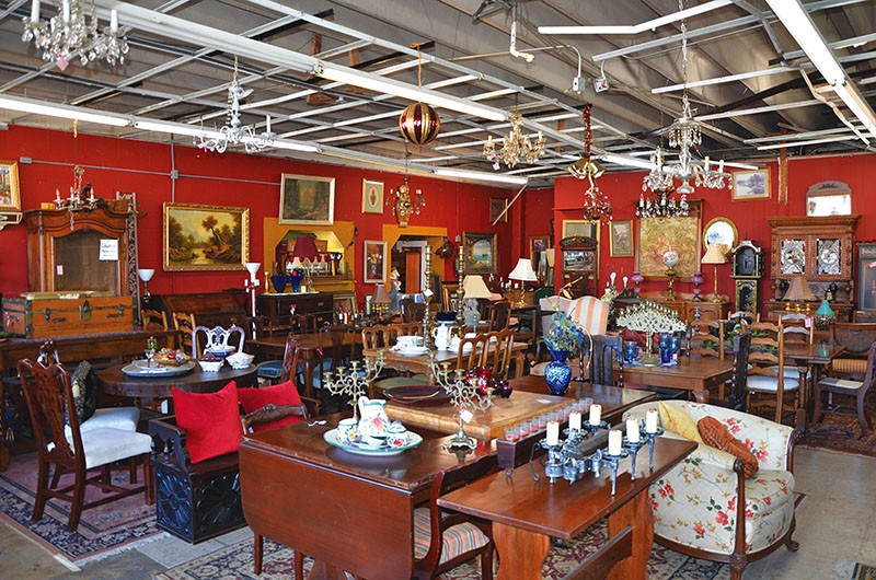Owner Carmen Morin fills Lasting Impressions Antiques with all eras of furniture and décor. - FILE PHOTO
