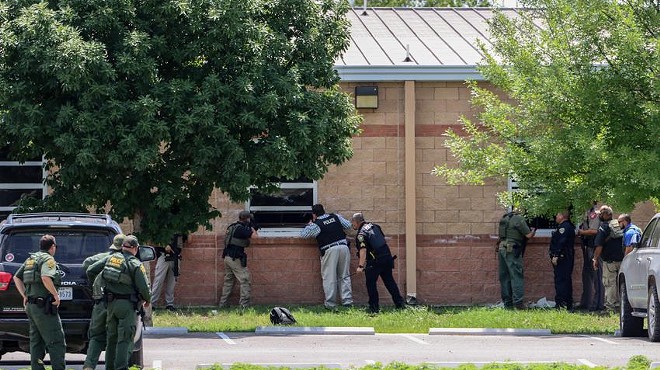 Authorities prepared to evacuate students and teachers May 24 after a gunman entered Robb Elementary School in Uvalde.