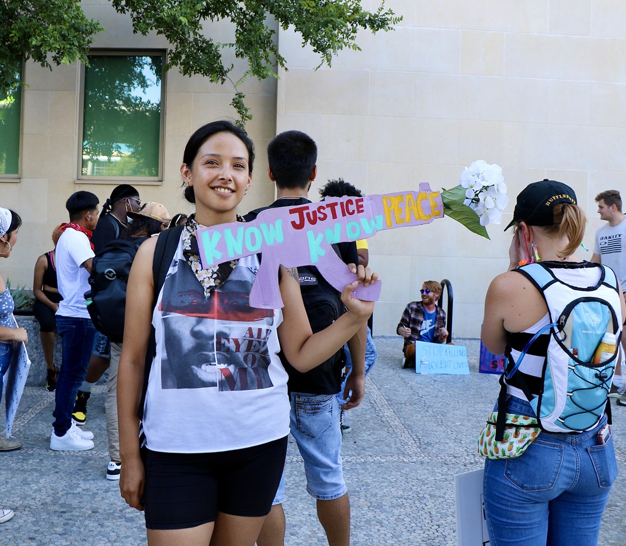 Powerful Signs Carried During San Antonio's Black Lives Matter Protests