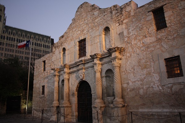 A San Antonio lawmaker is proposing the creation of a special Alamo license plate. Proceeds for plate sales would fund renovations at the Alamo. - WIKIMEDIA COMMONS