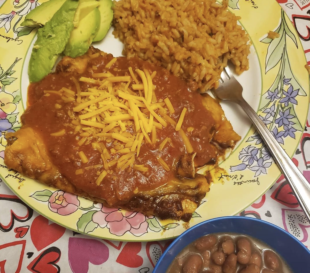 NEISD School Enchiladas
Get ready for a blast from the past with these elementary-school enchiladas, straight from the North East Independent School District.
Find the recipe here.
Photo via Instagram /  amberdinni