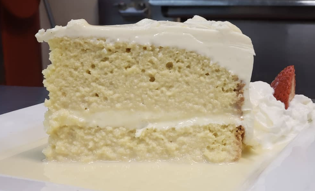 Aldaco’s Pastel Tres Leches
Blanca Aldaco is a self-proclaimed “Pioneer of Tres Leches,” so when we found this recipe, we had to share it. Plan ahead: the cake has to sit in the fridge overnight!
Find the recipe here.
Photo via Instagram /  Aldacos_restaurant